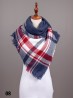 New Design Plaid Blanket Scarf